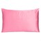 Homeroots 20 x 30 in. Pink Rose Dreamy Silky Satin Queen Size Pillowcases 387903 - alternate 1